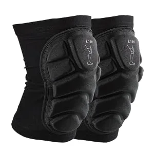 TTIO Knee Pads- Breathable Soft Lightweight Knee Padded for Skiing Skating Snowboarding Unisex Large - product information 2
