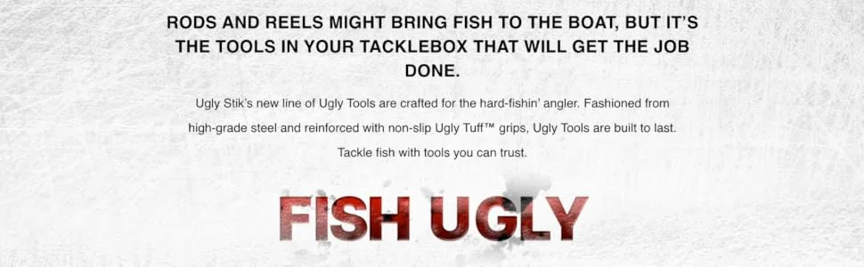 Ugly Stik Tools Marine Fishing Shears Tool, Black (USTOOLMS) - Ugly Stik Tools Description
