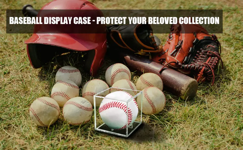 VOLEAAR Baseball Display Case 6 Pack, UV Protected Acrylic Square Baseball Holder, Clear Cube Autograph Memorabilia Ball Display Cases, Official Size Baseball Display Box - Baseball Display Case