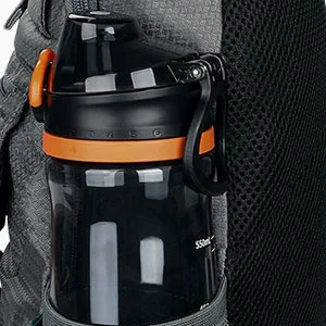 WATERFLY Packable Small Crossbody Sling Backpack Shoulder Chest Bag Daypack for Hiking Traveling Black - bag for bottle
