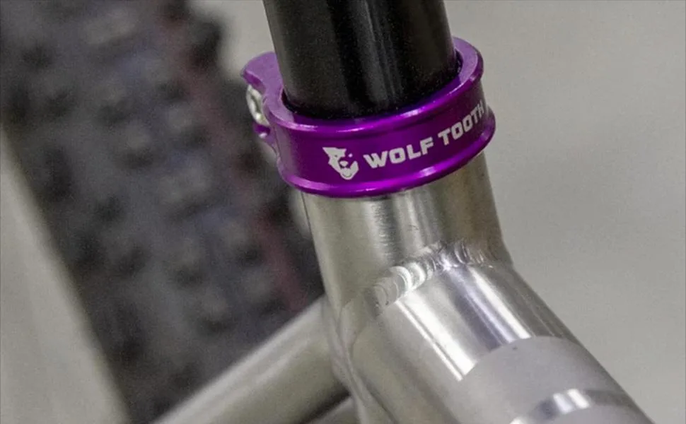 Wolf Tooth Precision-Machined Seatpost Clamp Black 34.9/35mm - Wolf Tooth Seatpost Clamp