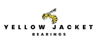 Yellow Jacket Premium Inline Skate Bearings, Roller Skate Bearings, 608, ABEC (Pack of 16) Bomber Blue Stripes - Abec 9 - Yellow Jacket Bearings logo