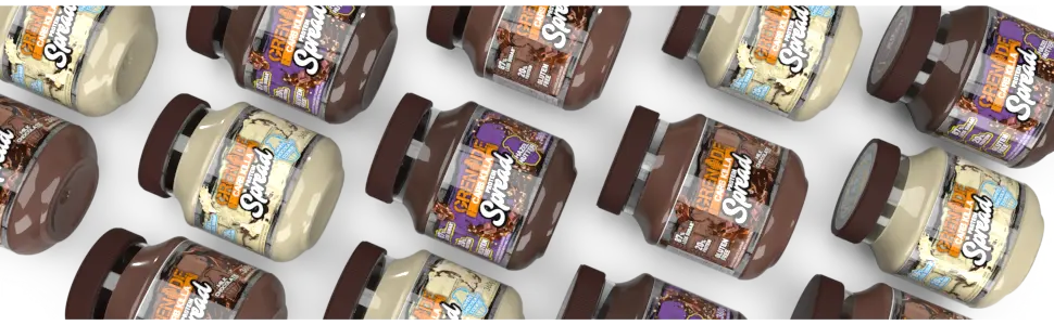 Grenade Carb Killa Protein Chocolate Spread | 7g High Protein Snack | High Protein Low Sugar | No Stir | White Chocolate Cookie, 12.7oz - All Spreads