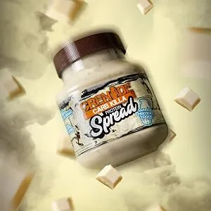 Grenade Carb Killa Protein Chocolate Spread | 7g High Protein Snack | High Protein Low Sugar | No Stir | White Chocolate Cookie, 12.7oz - Grenade