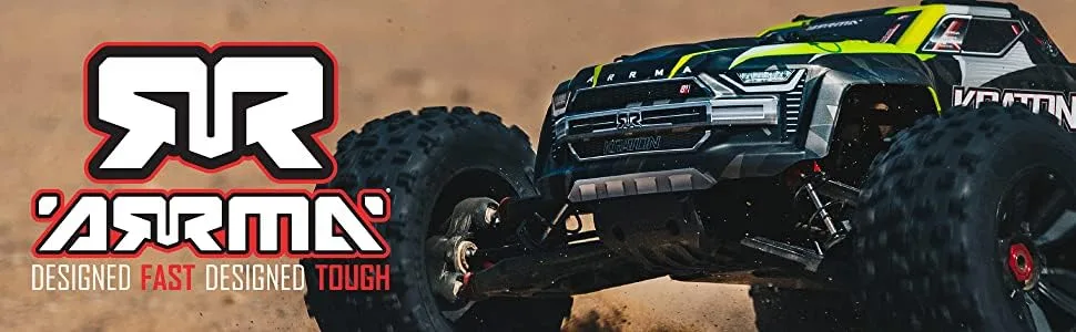ARRMA 1/10 dBoots Fortress SC 2.2/3.0 Pre-Mounted Tires, 14mm Hex, Black (2), ARAC9630 - product information 1