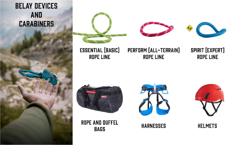 EDELWEISS Rope Brush, One Size - Belay Devices and Carabiners