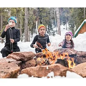 Smartwool Kids' Hiking Crew Socks - Medium Cushioned Merino Wool Performance Socks DEEP NAVY Large - kids wear