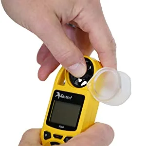 Replacement Impeller (All Kestrel Meters), Black - kestrel impeller install