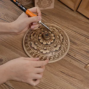 Wood Burning Kit,72 pcs Wood Burning Tool with Adjustable Temperature 200450C, Wood Burner Tools Set with Pyrography Pen for Embossing Carving DIY Adults Crafts Beginners - wood burning