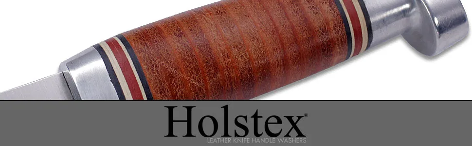Cowhide Leather Handle Washers - Oval Shape - (1.30 x 1.00 x .125) - (Brown) - USA Made - (for Knife Making & Hobby) - (100 Pack) Cowhide Handle Washers - (Oval)(Brown) - (100 Pack) - leather knife handle washers