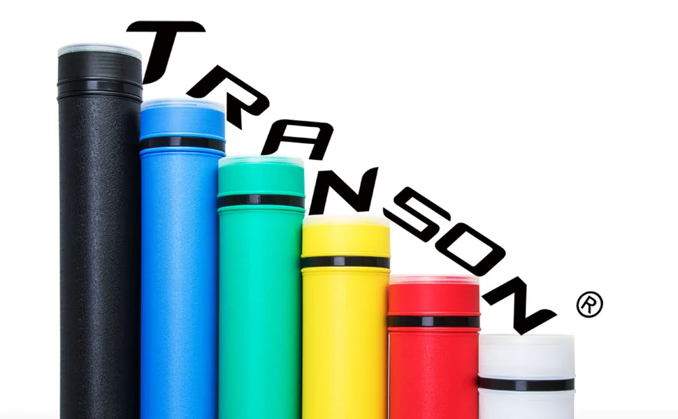 Transon Poster Documents Storage Tube Extendable for Artworks, Blueprints, Drafting and Scrolls Color Black 1 Pack-Black - storage tube