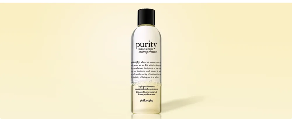 philosophy purity made simple - bi-phase make up remover, 6.6 oz - 6.6oz purity made simple bi-phase make up remover
