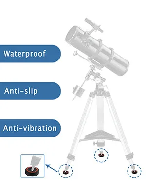 Astromania Anti-Vibration Suppression Pads Telescope Mounts - for Vibration-Free observing - product information 17