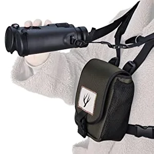 Binocular Harness Chest Pack, Celticbird Binoculars Harness and Case, Binocular Accessories, Adjustable Bino Harness for Vortex Binocular Monocular - product information 5