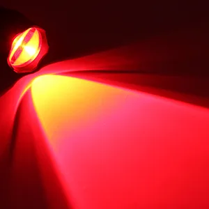 DARKBEAM Red Light Flashlight Tactical LED Rechargeable, Zoomable Portable Handheld Red-Light for Fishing Hunting Detector Astrophotography 501B-S Red light - 501BS-300X300-02