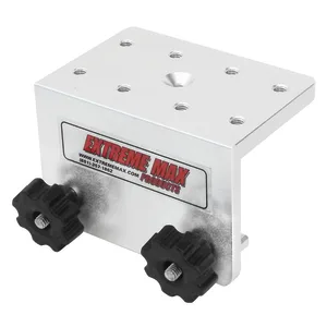 Extreme Max 3005.4402 90 Aluminum Slider Base for Tracker Versatrack Systems - image