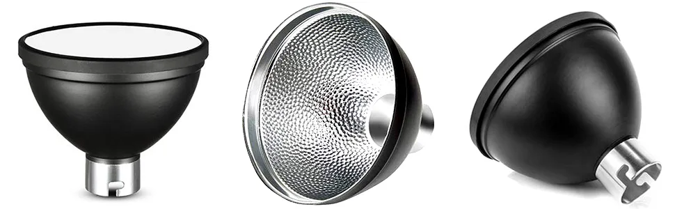 Godox AD-S2 Standard Reflector with Soft Diffuser and ad-s11 Witstro Flash Speedlite Accessories for Godox AD200 AD200PRO AD360 AD360II Flashes - AD-S11