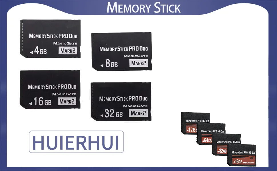 Original 32GB High Speed Memory Stick Pro Duo Mark2 32GB PSP 1000 2000 3000 Camera Memory Cards - MEMRORY STICK