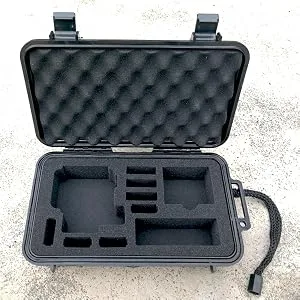 Lekufee Small Waterproof Hard Case for DJI Osmo Action Camera and More DJI Osmo Action Accessories(Case Only)(NOT for Action 2) - osmo action case