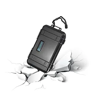 Lekufee Small Waterproof Hard Case for DJI Osmo Action Camera and More DJI Osmo Action Accessories(Case Only)(NOT for Action 2) - osmo action case