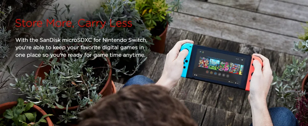 SanDisk 256GB microSDXC-Card, Licensed for Nintendo-Switch - SDSQXAO-256G-GNCZN Super Mario Super Star 256GB - product information 5