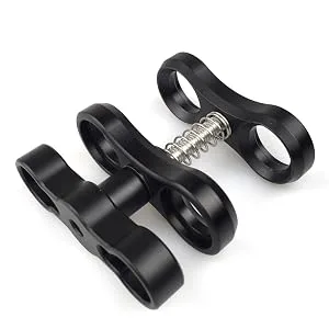Sea frogs Diving Essential Accessory Ball Arm Clamp Three Cut Out Hole Lighting Arm System Fixed Mount Waterproof Case Tray Attachment CP-3 Three Cut Out Hole Clamp - CP-2