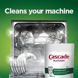 Cascade Platinum Dishwasher Pods, Dishwasher Detergent, Dishwasher Pod, Dishwasher Soap Pod, Actionpacs Dish Washing Pod, Lemon, 62 Count Dishwasher Detergent Pods 62 Count (Pack of 1) - Cleans your machine