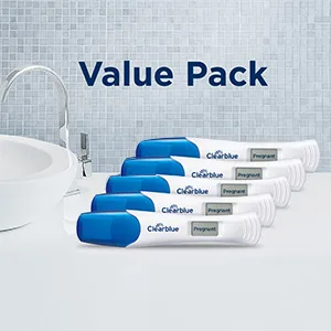 Clearblue Digital Pregnancy Test with Smart Countdown, 5 count - Clearblue test that counts down to results Accurate digital pregnancy test Test for pregnancy