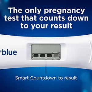 Clearblue Digital Pregnancy Test with Smart Countdown, 5 count - Clearblue test that counts down to results Accurate digital pregnancy test Test for pregnancy