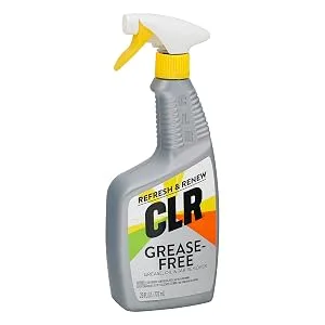 CLR- Grease-Free, Grease, Oil & Tar Remover, 42 Ounce Bottle 42 Fl Oz (Pack of 1) - Grease-free
