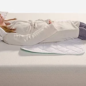 DMI Waterproof Sheet to be Used as a Bed Pad, Bed Liner, Mattress Protector, Pee Pad, Furniture Cover or Seat Protector with Quilted Slide Sheet and 3 Layers of Protection, Without Straps, 36 x 52 36 x 52 Inch Without Straps - protect furniture