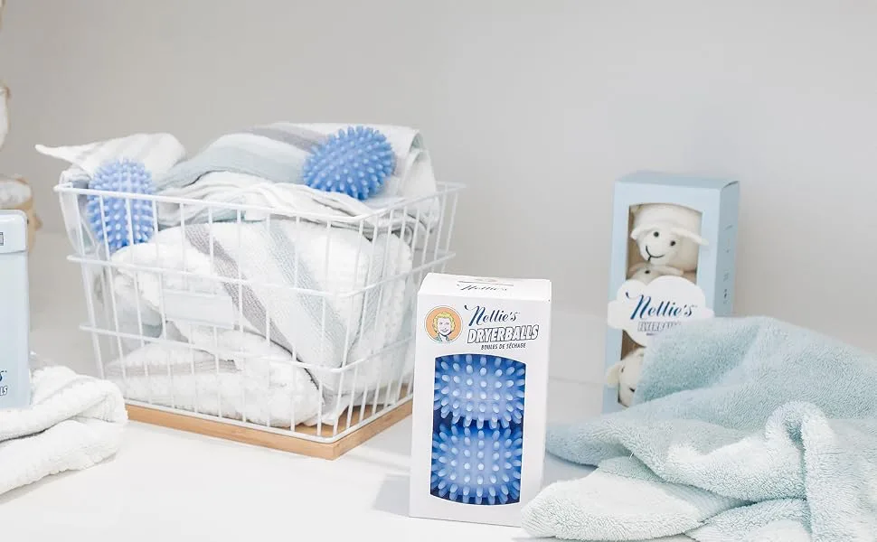 Nellie's Laundry Dryerballs, 2 CT - Blue DB Main