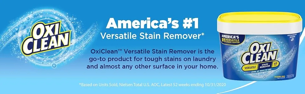 OxiClean Versatile Stain Remover Powder, 5 lbs. Aloe Vera 5 Pound (Pack of 1) - product information 1