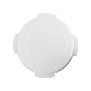Half Pail for Commode Chair with Lid, White (6 Quart /1.5 Gallon Capacity), White, 1.5 Gallon (Half Pail) 1 Count (Pack of 1) White - product information 6