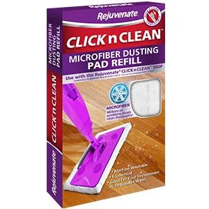 Rejuvenate Click N Clean Microfiber Mop Cleaning Pad Refill - Rejuvenate 1pk Microfiber Dusting Pad Refill
