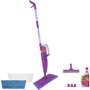 Rejuvenate Click N Clean Microfiber Mop Cleaning Pad Refill - Rejuvenate Click n Clean Multi-Surface Spray Mop Kit