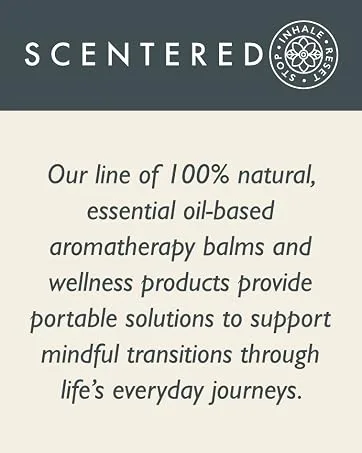 Scentered Sleep Well Aromatherapy Essential Oils Balm Stick for Restful Sleep & Relaxation - All-Natural Blend of Lavender, Chamomile, Ylang Ylang - Portable solutions to support mindful transitions through life
