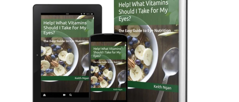 Vision Defender BP Eye Supplement: Bilberry and Pine Bark Extracts for Eye Pressure and Eye Health Support (60 Vegan Capsules) - Help! What Vitamins Should I Take for My Eyes? The Easy Guide to Eye Nutrition book