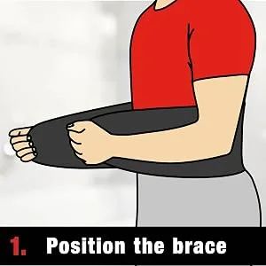 ACE Deluxe Back Stabilizer, with Lumbar Support, Back Brace, Doctor Developed, Adjustable, Helps with Herniated Discs and Sciatica - Position the brace