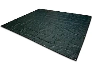 Amazon Basics Waterproof Camping Tarp 9.5' X 11.3' - Amazon Basics Camping tarp available in two large sizes