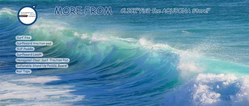 AQUBONA Hexagonal Clear Surf Traction Pad Semi Clear Deck Pad for Surfboard C(silicon Rubber) - product information 1
