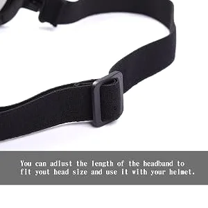 Binboll UV Protective Outdoor Glasses Military Sunglasses Outdoor Tactical Goggles Black - Adjustable buckle