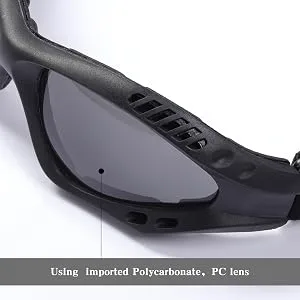 Binboll UV Protective Outdoor Glasses Military Sunglasses Outdoor Tactical Goggles Black - SUPER TOUGH