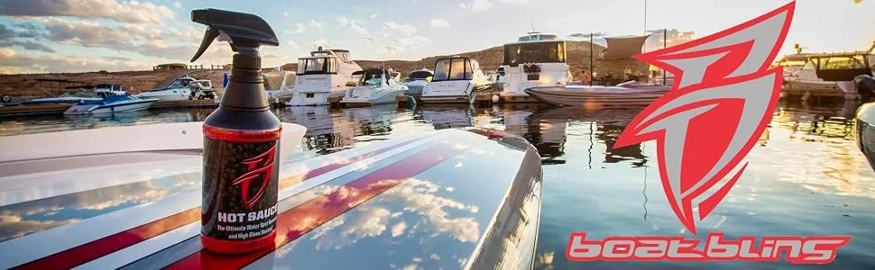 Boat Bling Quickie Sauce Premium High-Gloss Fast Wax, 32 oz. - Boat Bling