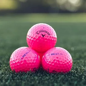 Callaway REVA Golf Balls 12B PK Pink Prior Gen - Oversized Core