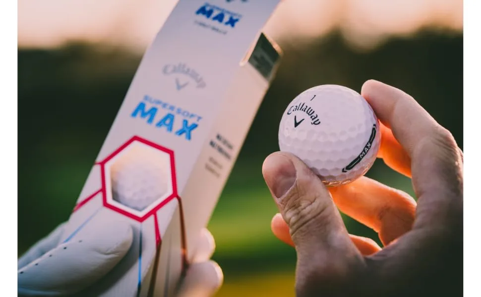 Callaway Supersoft Max Golf Balls 12B PK 2023 Version White - supersoft max