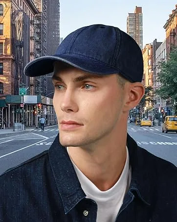 CHOK.LIDS Flat Bill Visor Classic Snapback Hat Blank Adjustable Brim High Top End Trendy Color Style Plain Tone Baseball Cap Black - Baseball cap