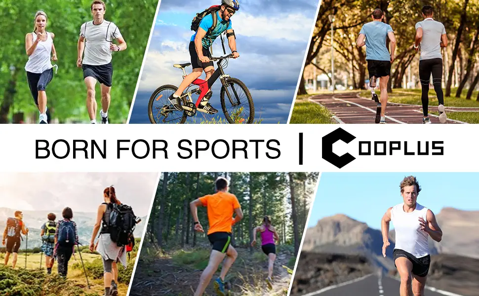 Cooplus Men's Cotton Athletic Ankle Socks Performance Cushioned Quarter Moisture Wicking Sock - 6 Pairs Black 6 Pairs Medium - product information 5