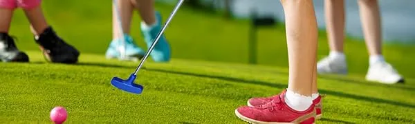 Crestgolf Two-Way Rubber Golf Putter for Kids or Adults green 33 inch - product information 1