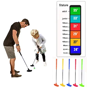 Crestgolf Two-Way Rubber Golf Putter for Kids or Adults green 33 inch - product information 4